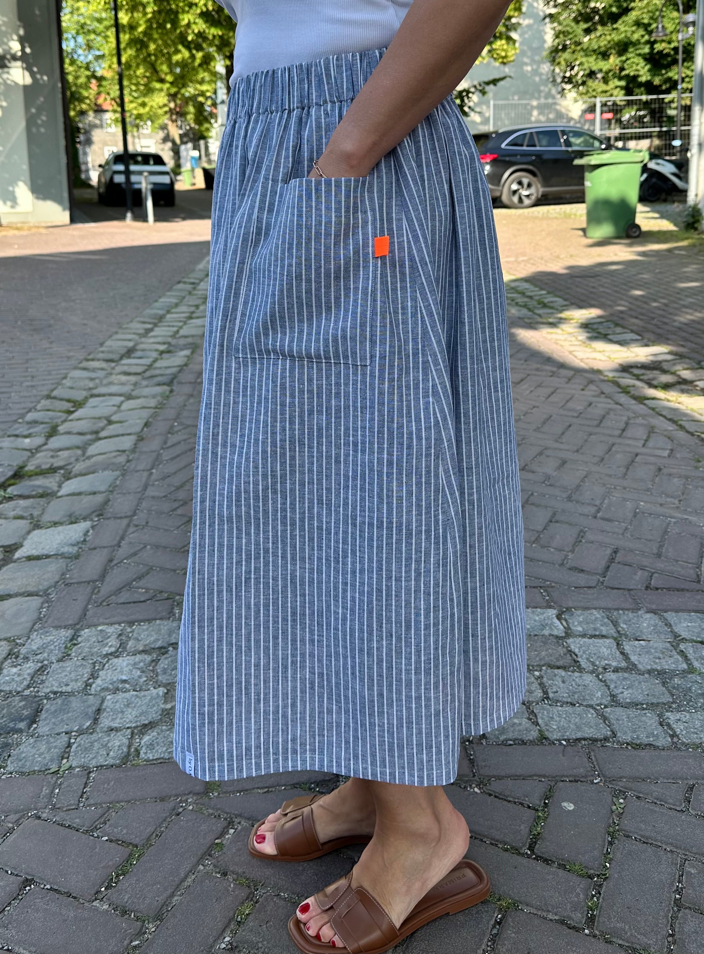 Damen Rock Halbleinen/ langer Rock, Sommer Rock