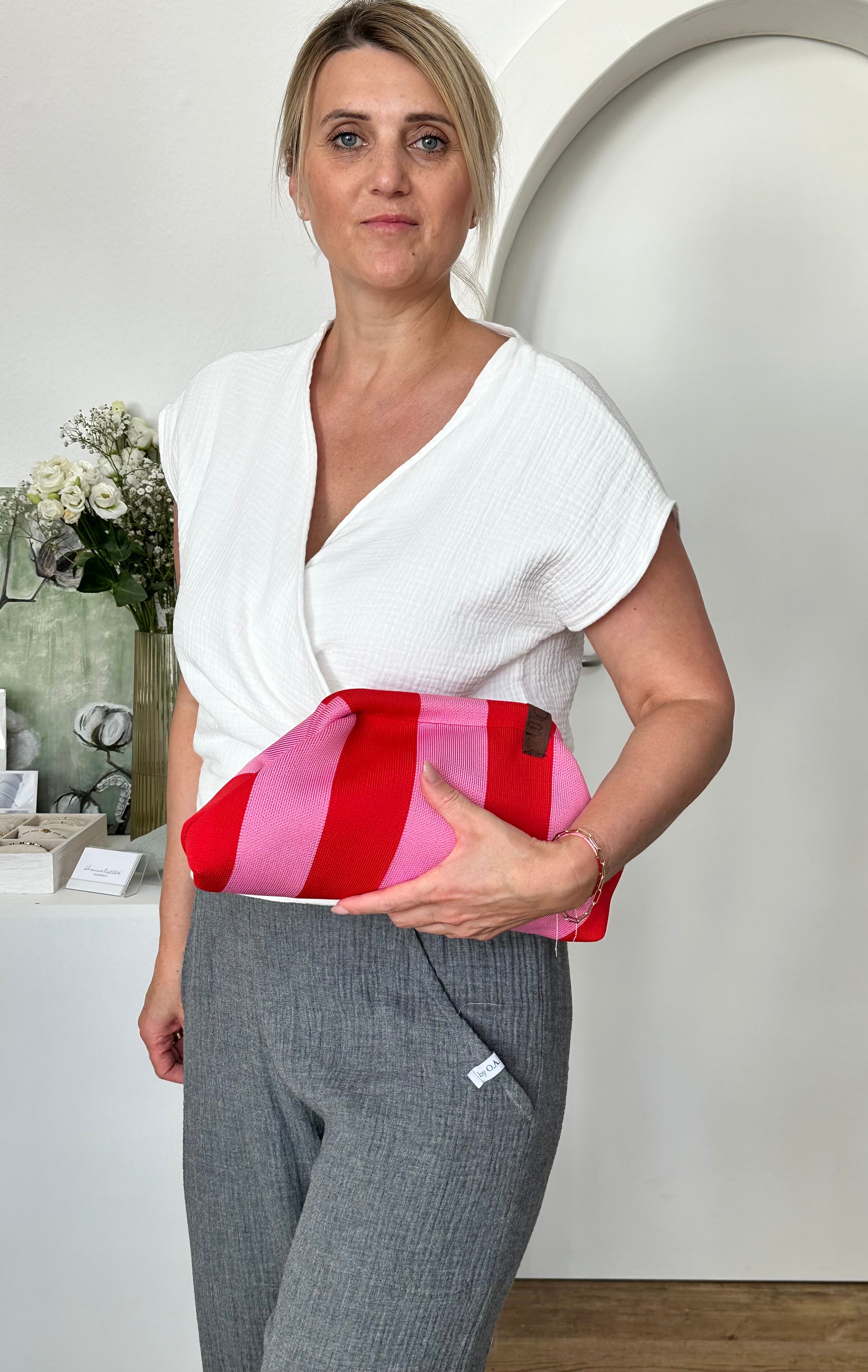 Clutch, kleine Tasche, Kosmetiktasche