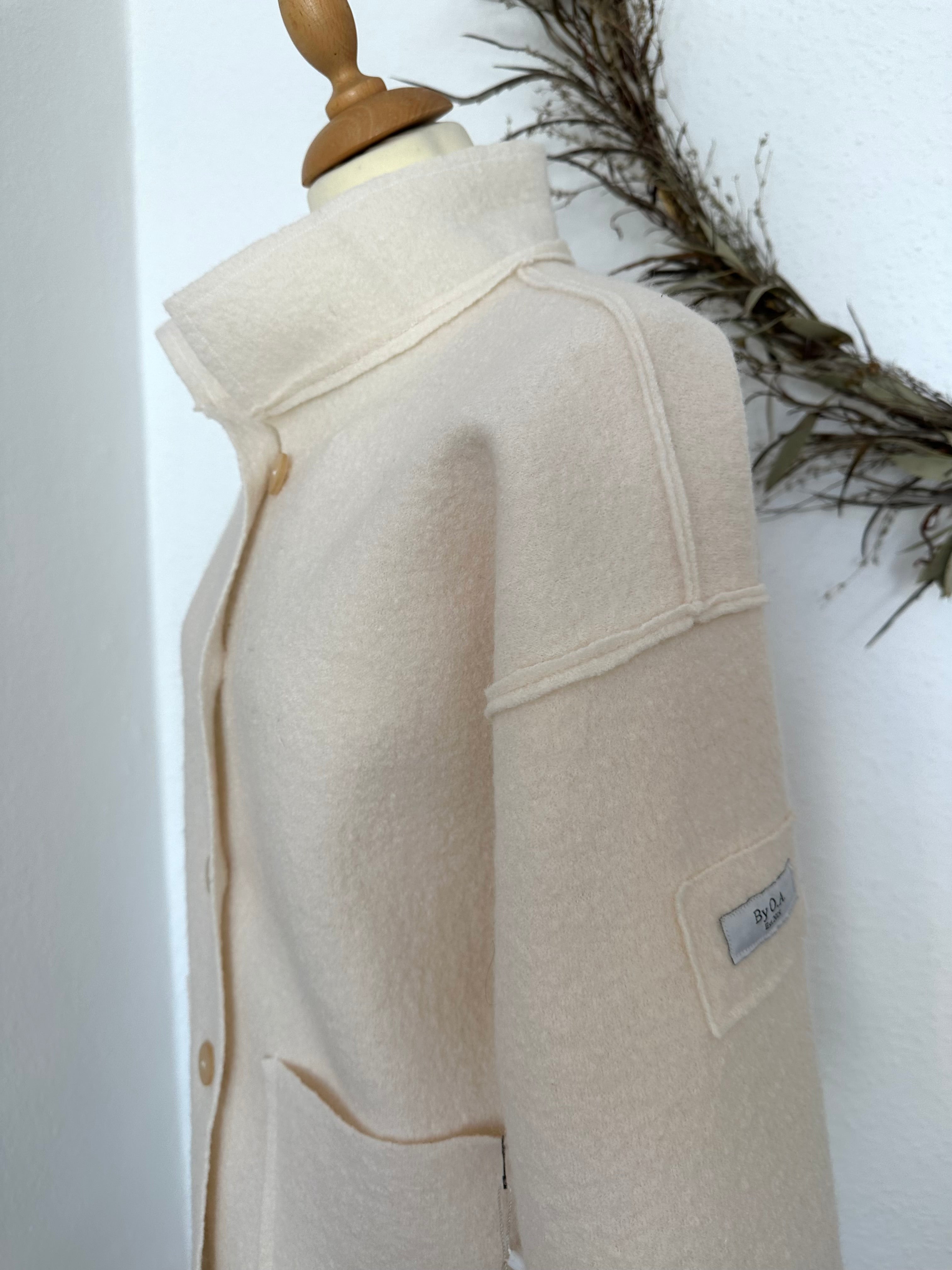 Wollwalkjacke | Wolljacke | Schurwolle | Damenjacke | Schurwolle- Jacke | Damenjacke