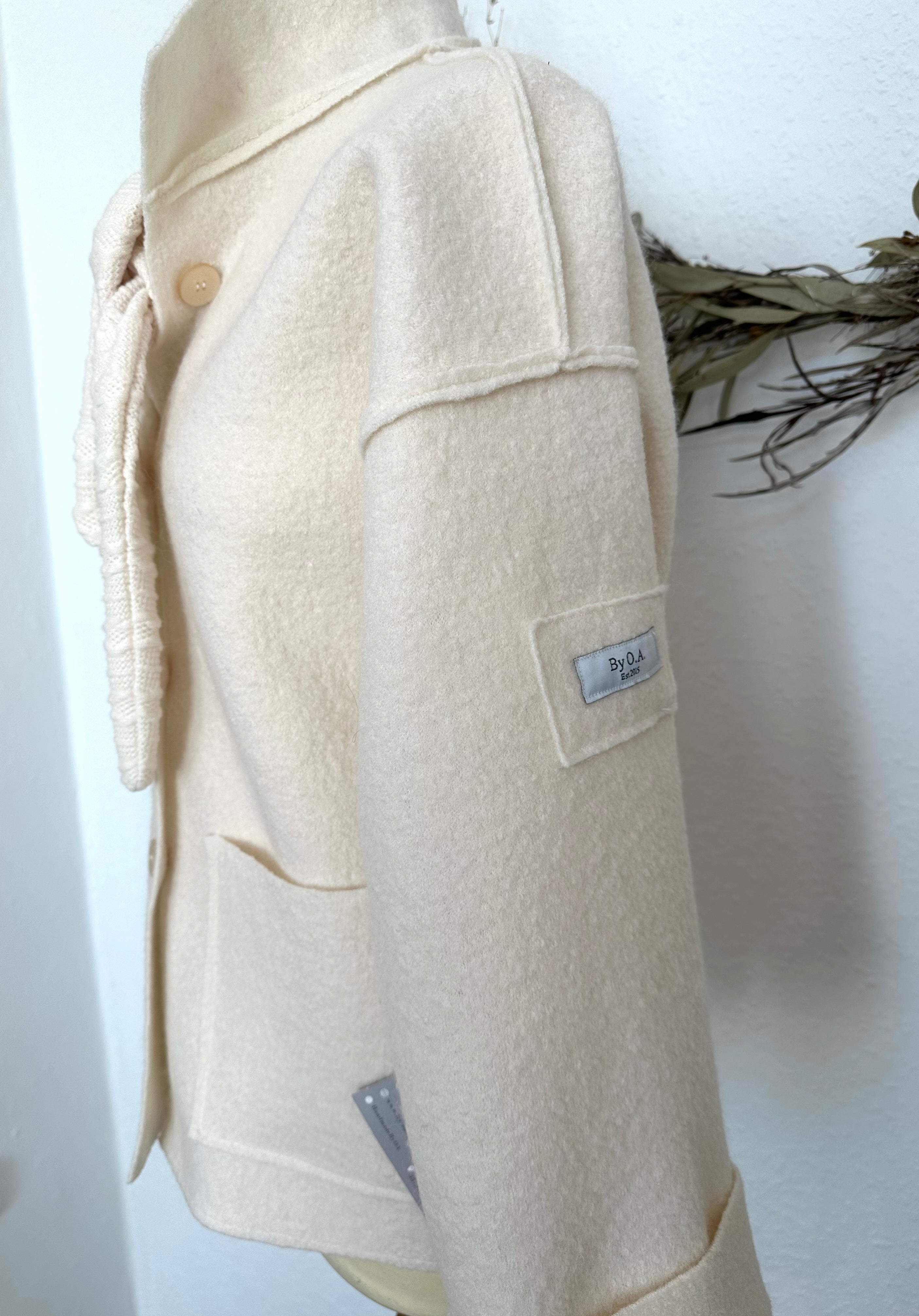 Wollwalkjacke | Wolljacke | Schurwolle | Damenjacke | Schurwolle- Jacke | Damenjacke