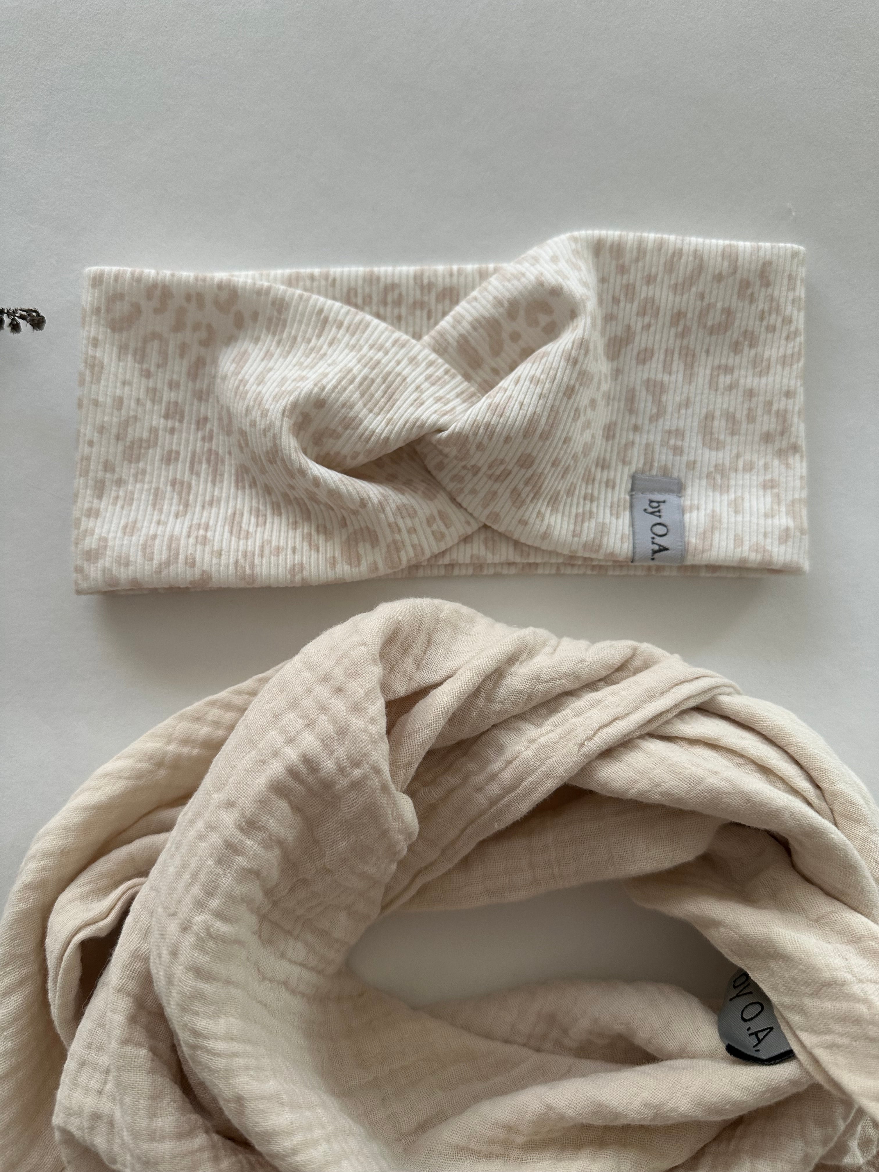 Stirnband, Knotenstirnband, Baundeau Stirnband, Rippstirbnabd