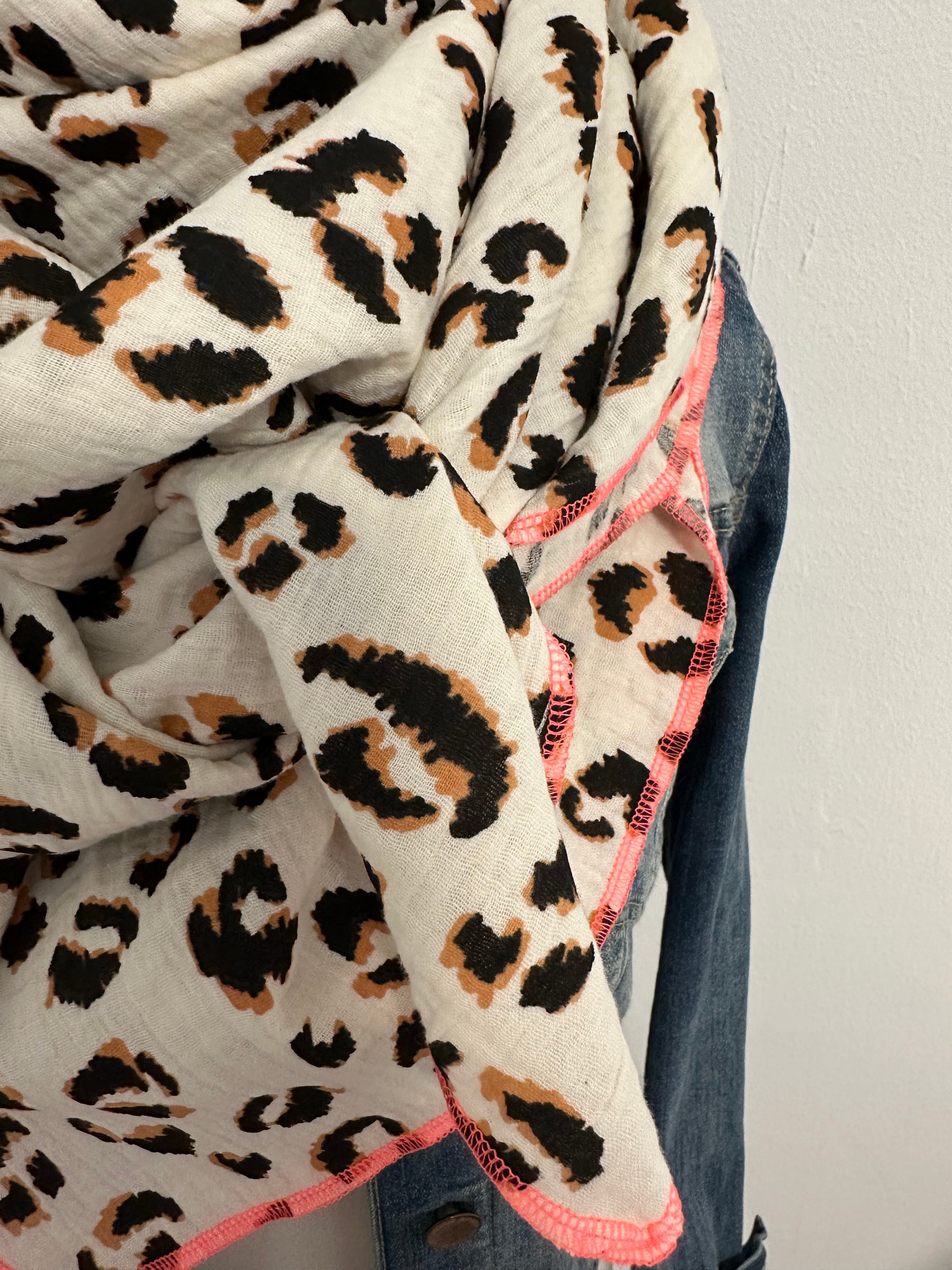 Musselintuch, Tuch, Damentuch, Musselin XXL Tuch