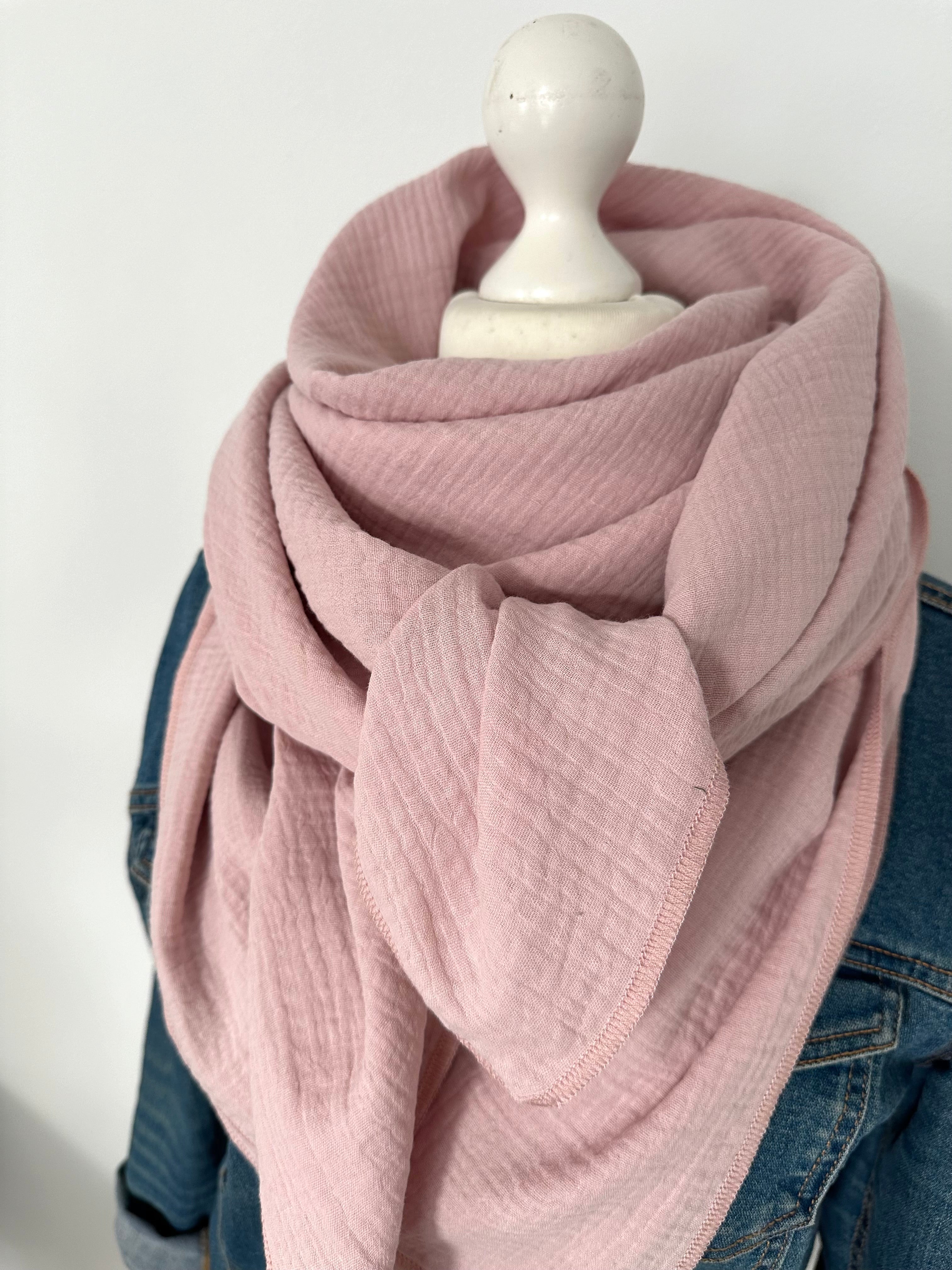 Musselintuch, Tuch, Damentuch, Musselin XXL Tuch