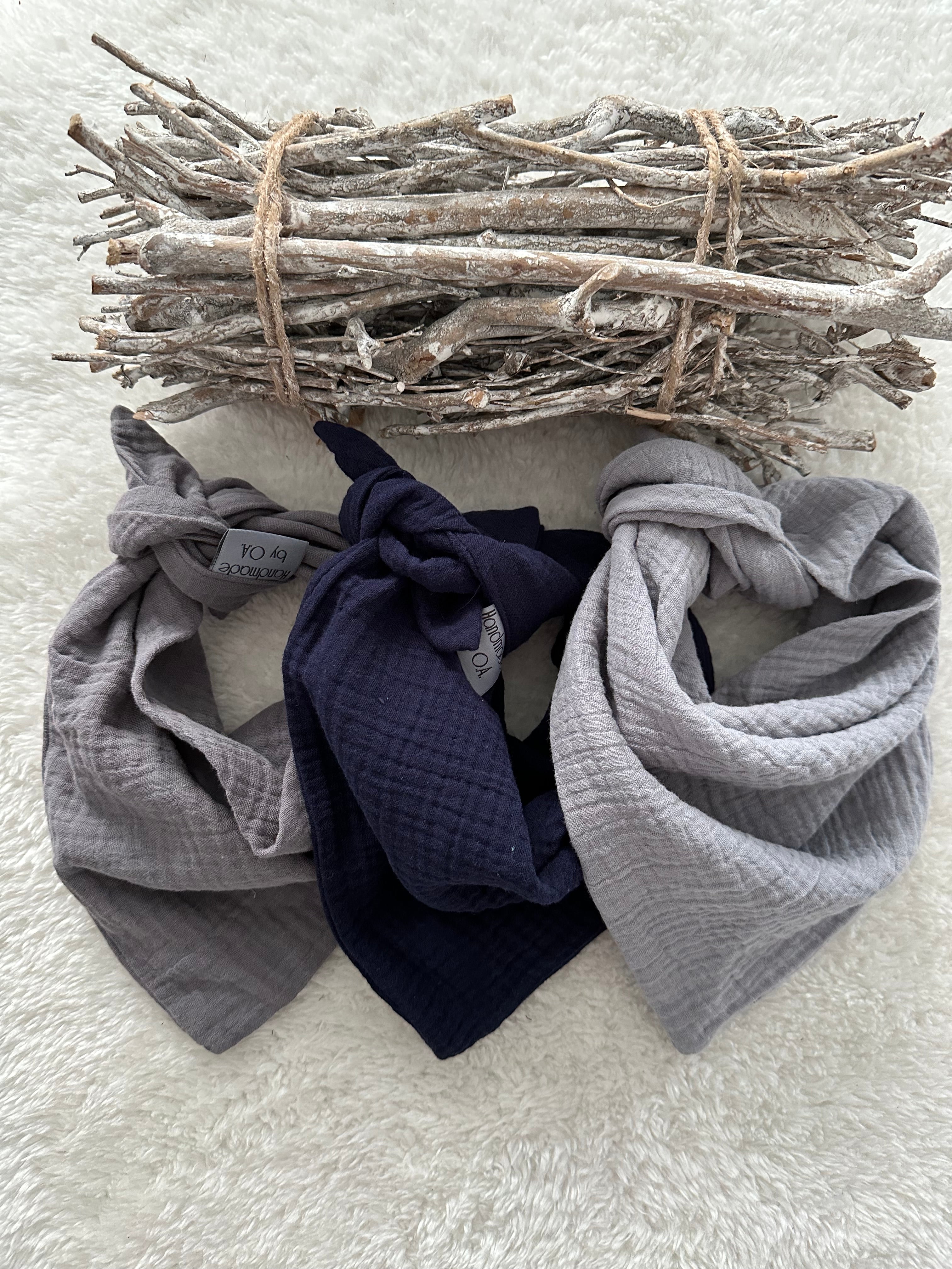 Musselintuch für Kinder, Halstuch, Kindertuch, Dreieckstuch, Musselintuch