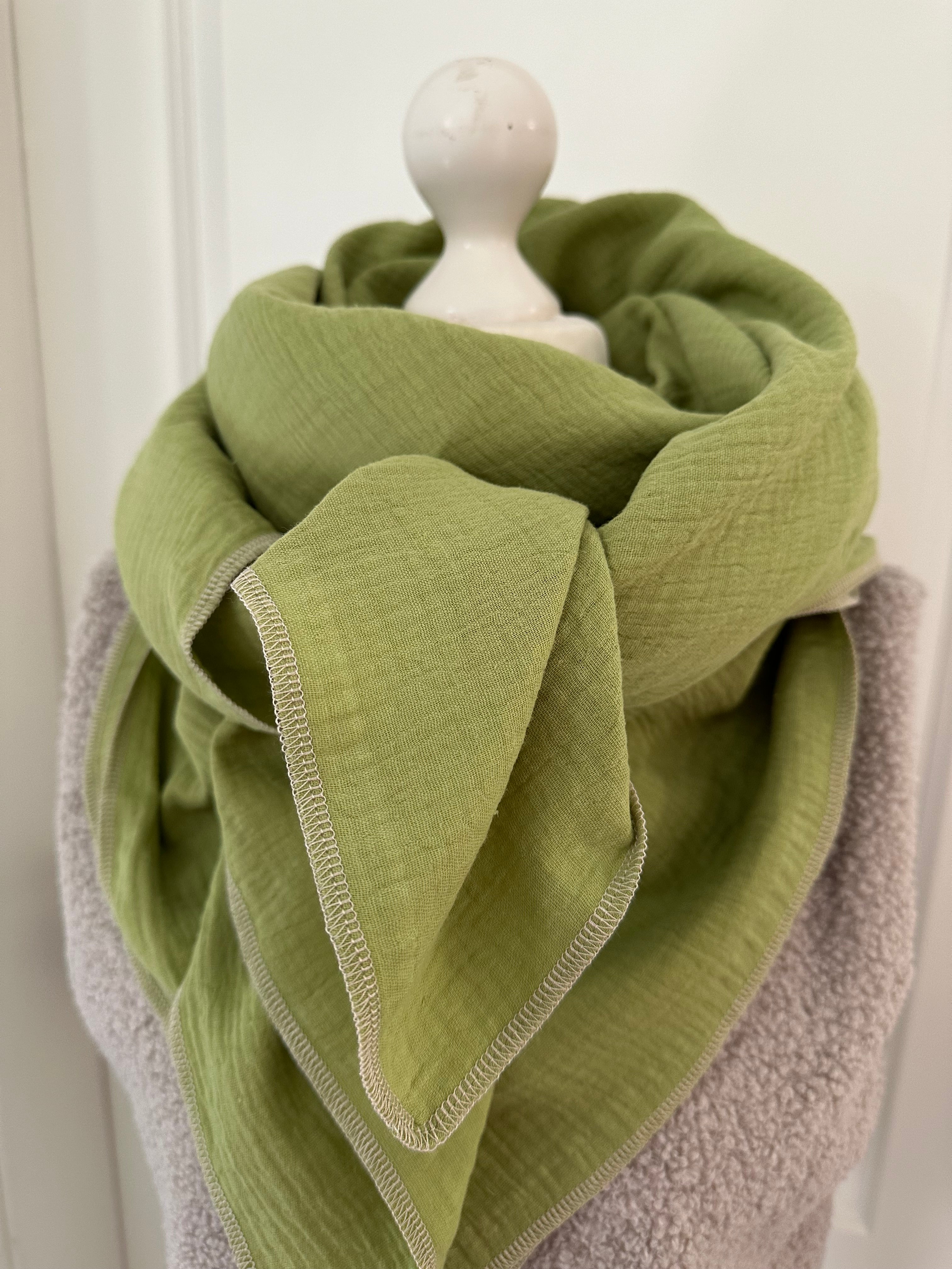 Musselintuch, Tuch, Damentuch, Musselin XXL Tuch