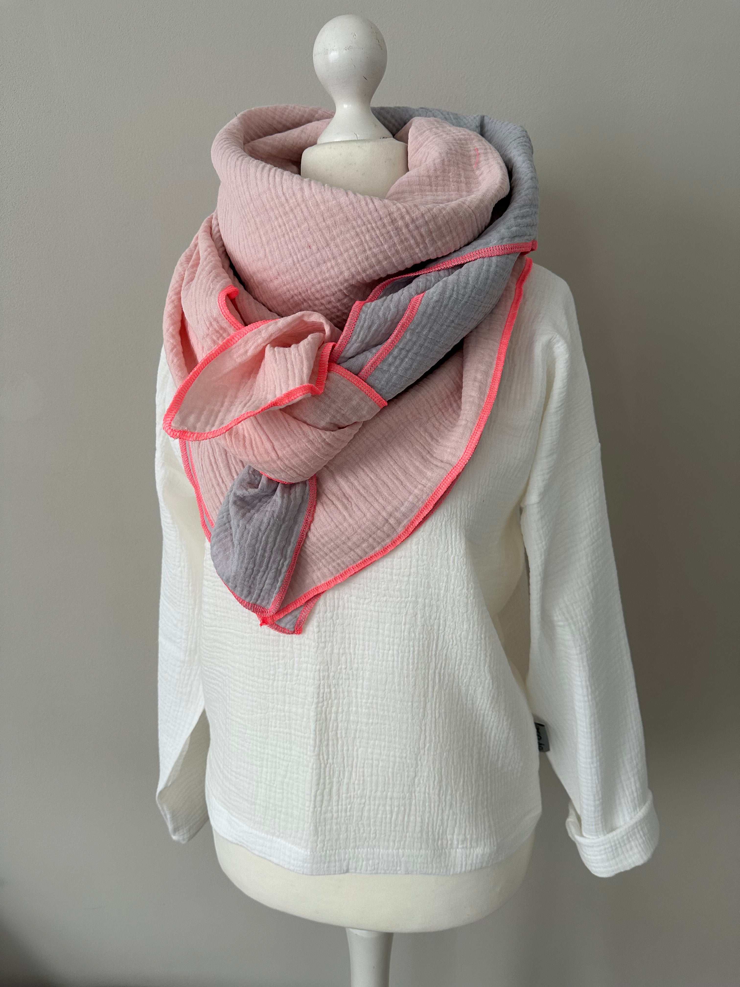 Musselintuch, Tuch, Damentuch, Musselin XXL Tuch