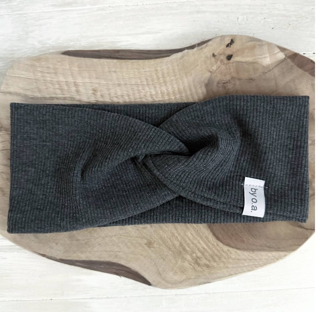 Stirnband, Knotenstirnband, Baundeau Stirnband, Rippstirbnabd