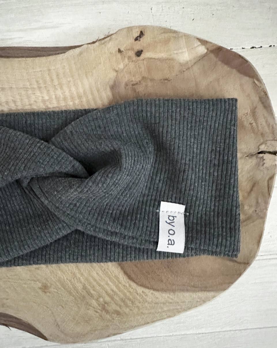 Stirnband, Knotenstirnband, Baundeau Stirnband, Rippstirbnabd