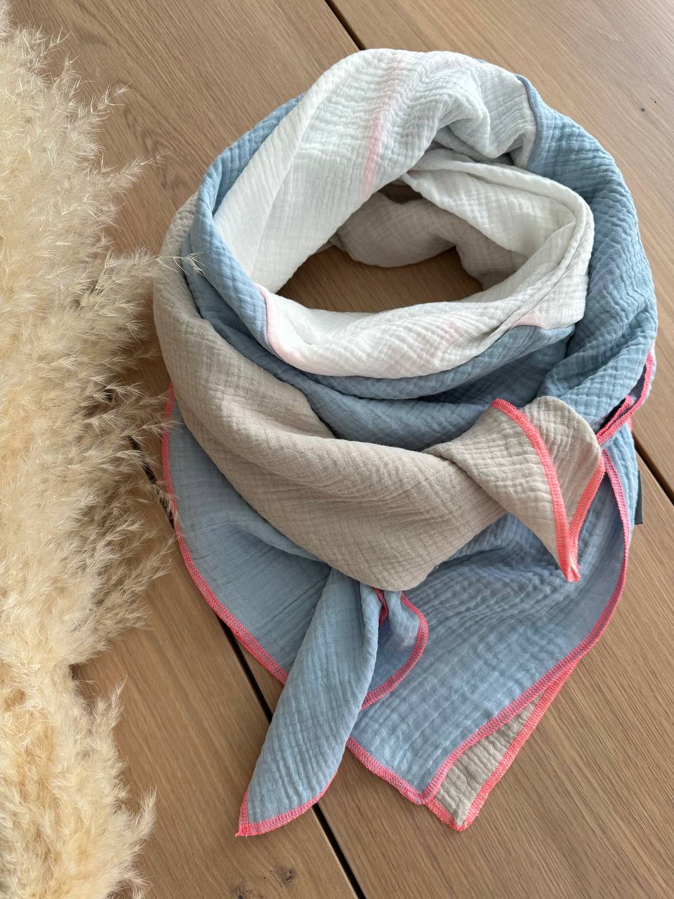 Musselintuch, Tuch, Damentuch, Musselin XXL Tuch