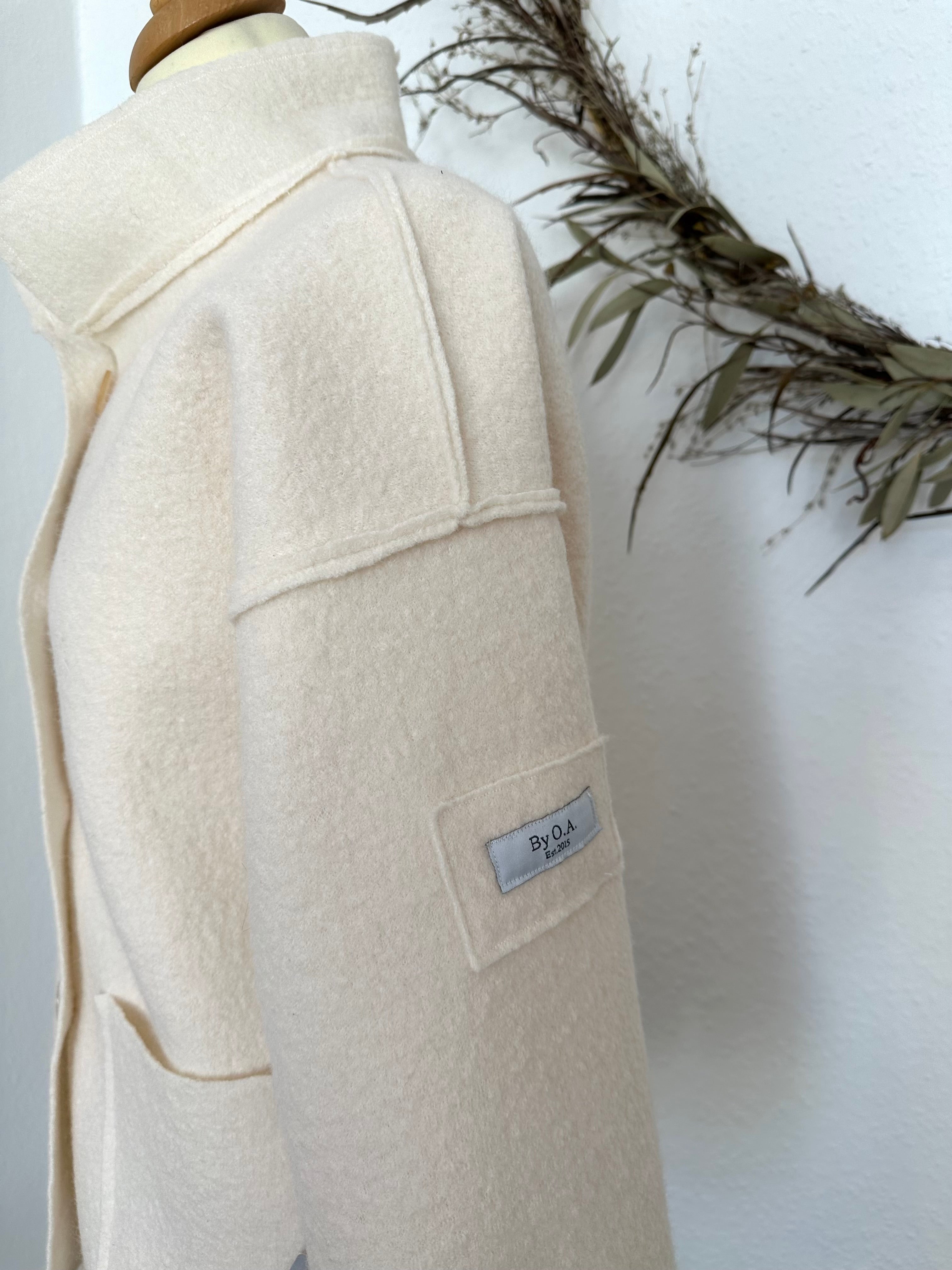 Wollwalkjacke | Wolljacke | Schurwolle | Damenjacke | Schurwolle- Jacke | Damenjacke