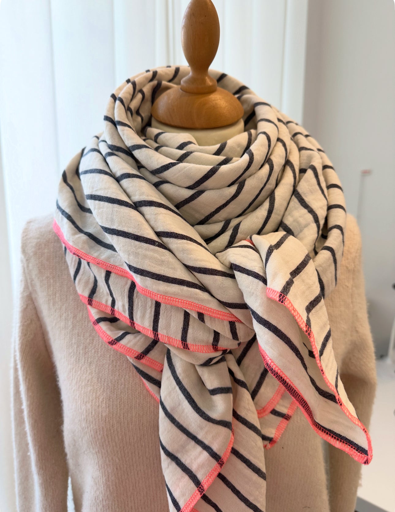 Musselintuch, Tuch, Damentuch, Musselin XXL Tuch