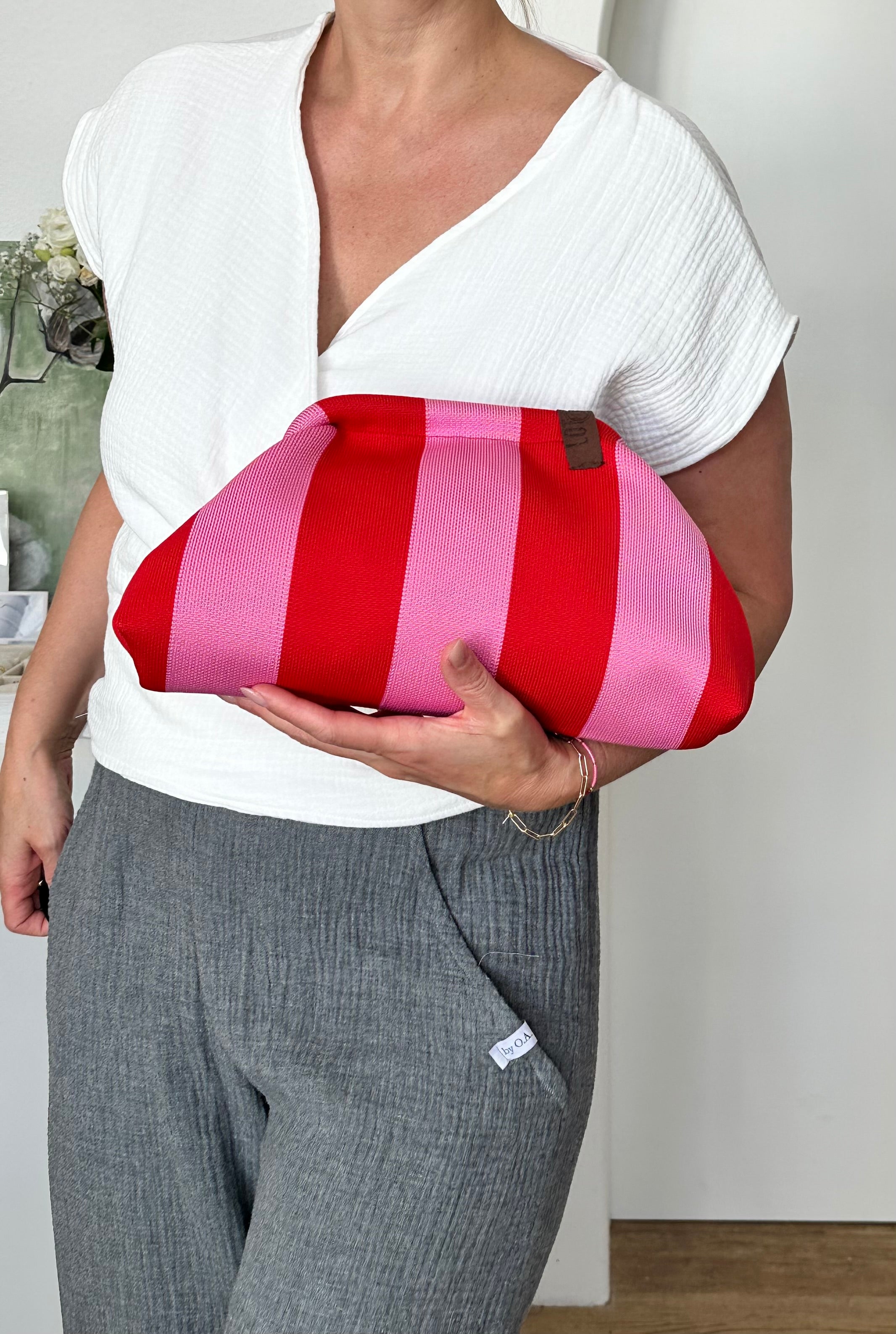 Clutch, kleine Tasche, Kosmetiktasche